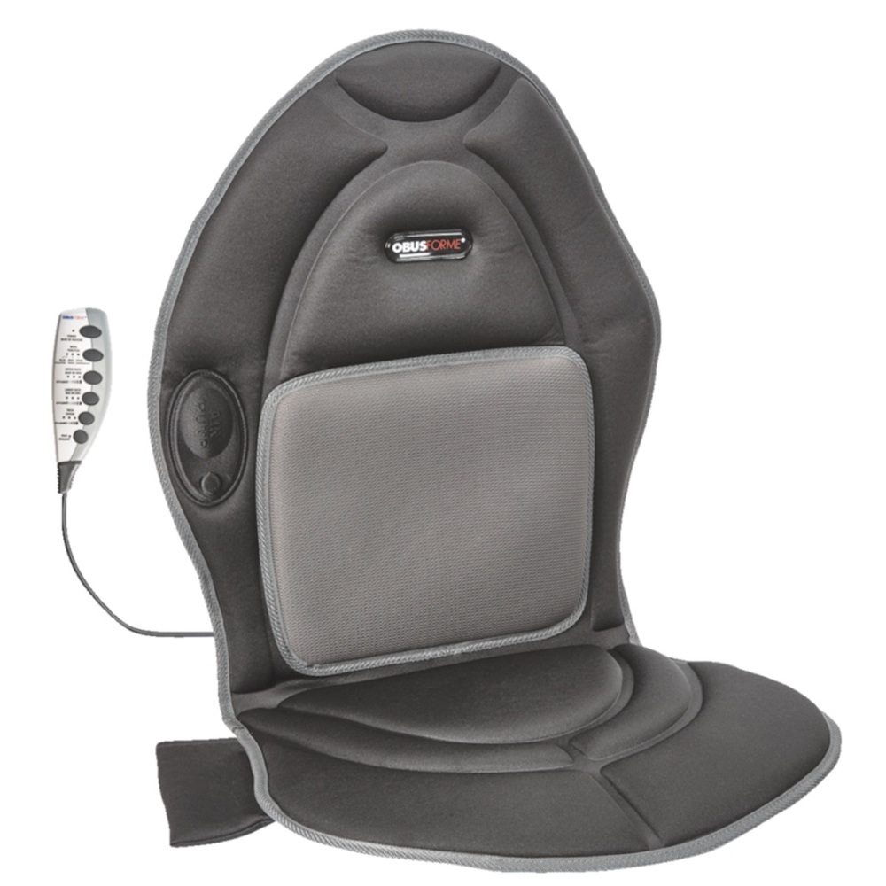 Obus Black and Gray Massage Cushion